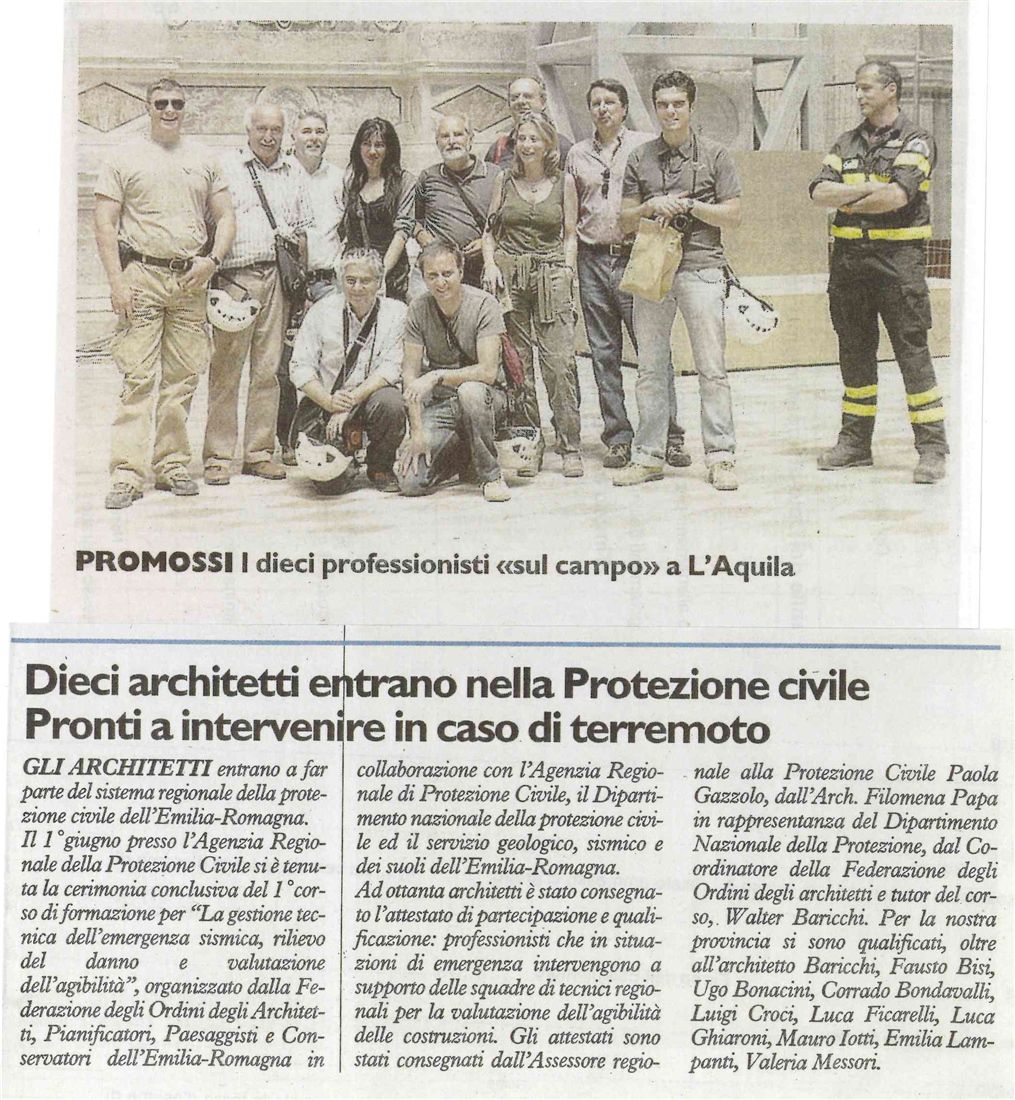 2011-Gestione tecnica dell'emergenza sismica: rilievo del danno e valutazione dell’agibilità