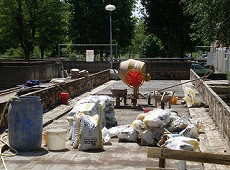 Copertura di garage e realizzazione di giardino pensile
