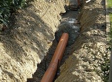 Sistema fognario di condominio
